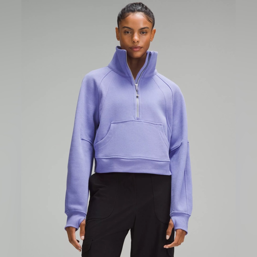 Lululemon Scuba Oversized Funnel-Neck Half Zip. XS/S